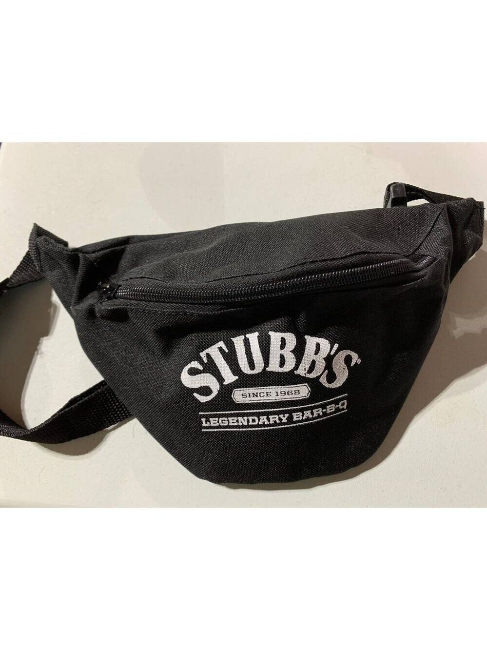 Stubbs bbq new Fanny pack handkerchief adjustable set black white